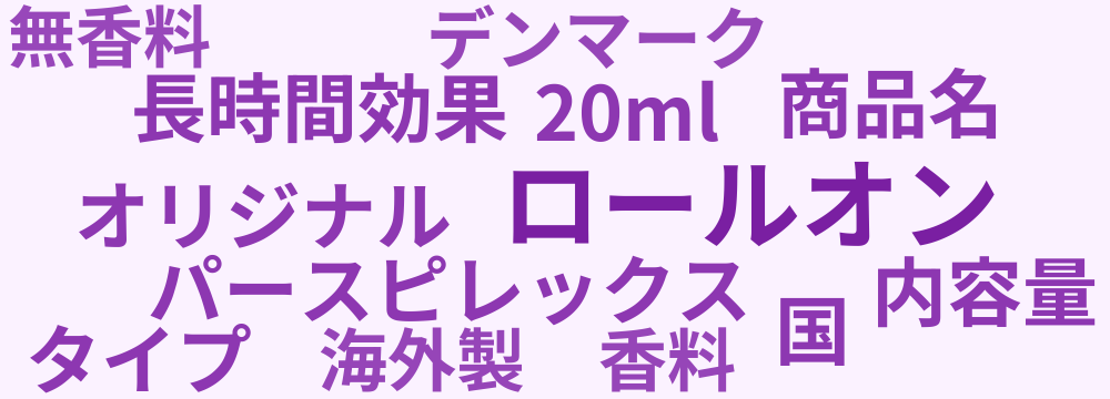 レビューキーワード分析