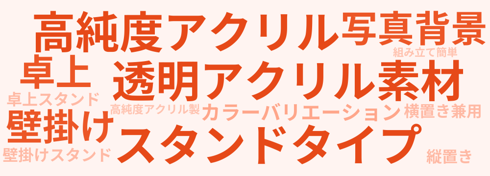 レビューキーワード分析